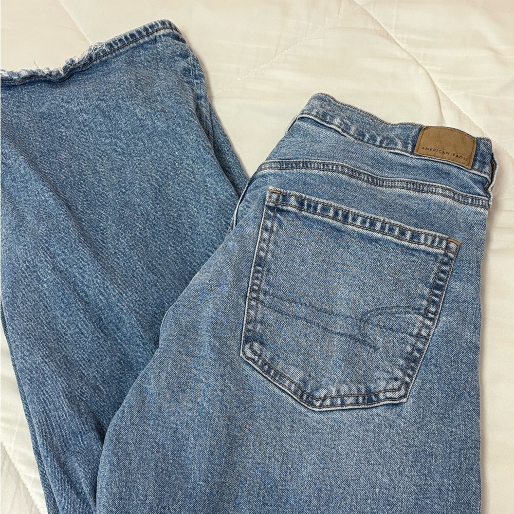American Eagle Outfitters Blue Straight Jeans